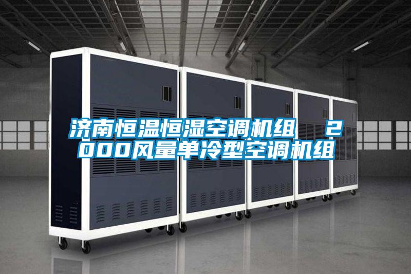 濟南恒溫恒濕空調機組 2000風量單冷型空調機組