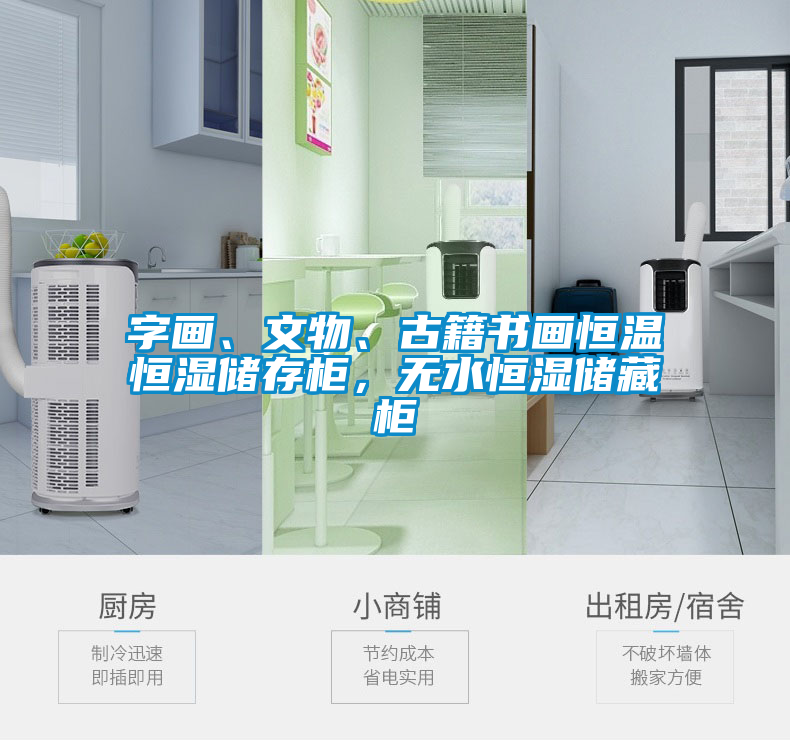 字畫、文物、古籍書畫恒溫恒濕儲存柜，無水恒濕儲藏柜