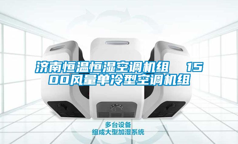 濟南恒溫恒濕空調機組 1500風量單冷型空調機組
